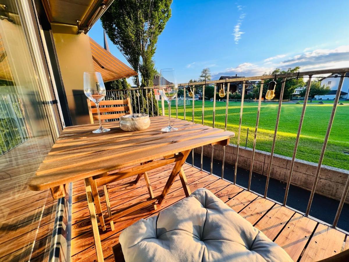 Flair Apartments Vorarlberg - Stilvolles Wohnen Nahe Bodensee & Alpen - Kueche, Balkon & Gratis Parkplatz Bregenz Exteriér fotografie