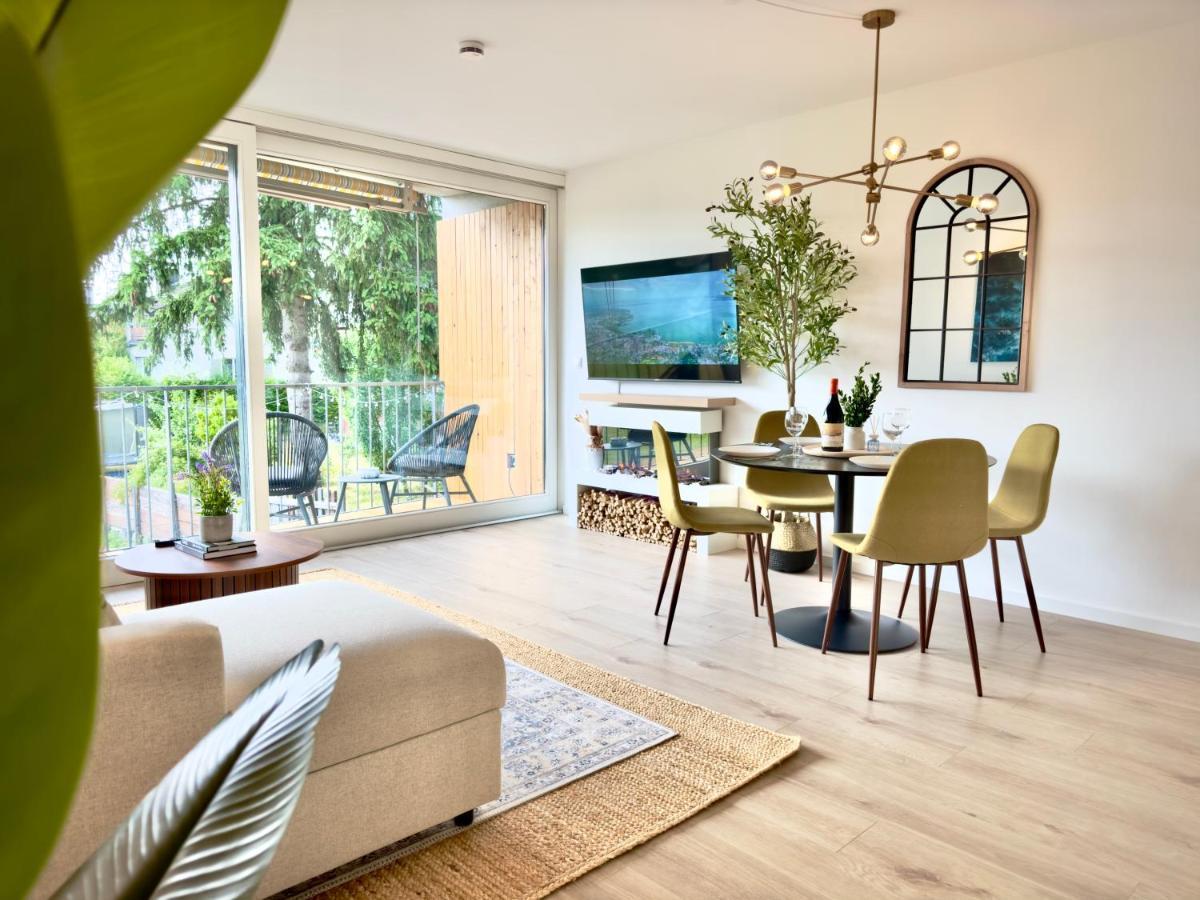 Flair Apartments Vorarlberg - Stilvolles Wohnen Nahe Bodensee & Alpen - Kueche, Balkon & Gratis Parkplatz Bregenz Exteriér fotografie