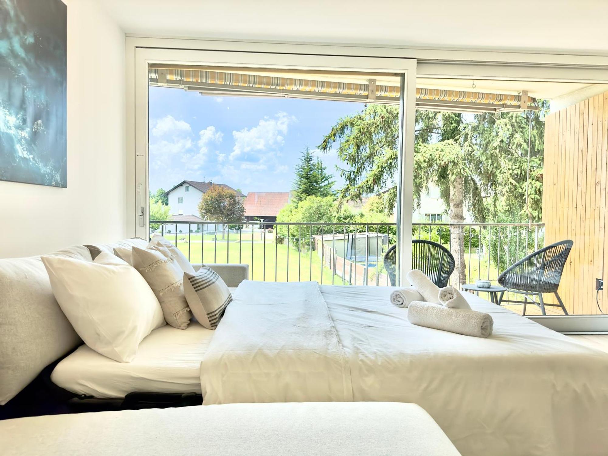 Flair Apartments Vorarlberg - Stilvolles Wohnen Nahe Bodensee & Alpen - Kueche, Balkon & Gratis Parkplatz Bregenz Exteriér fotografie